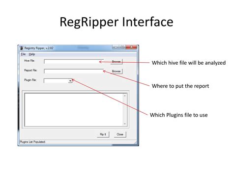 Regripper windows version.  Aug 16, 2014 · When they encounter a Windows box,...
