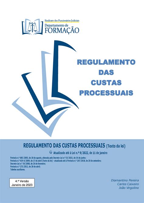 Regulamento das custas dos processos das contribuições e impostos. - Study guide to accompany intermediate accounting tenth canadian edition volume 2.