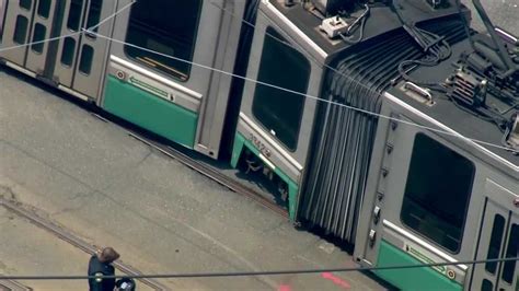 Regular service resumes after Green Line trolley derails near Packard’s Corner