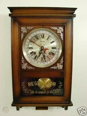 Regulator 31 day wall clock.  Vintage D&A 31-Day Regulator Wall Clock - Octag...
