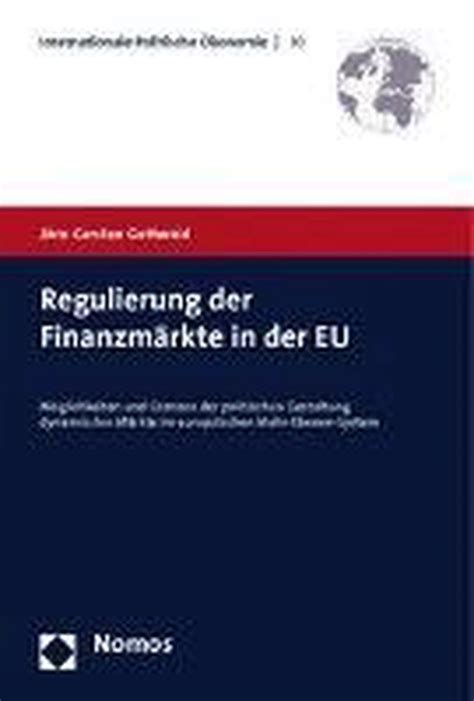 Regulierung der finanzmärkte in der eu. - 1992 audi 100 axle assembly manual.