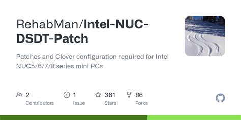Rehabman intel nuc dsdt patch.  Patches and Clover configuration required for ...