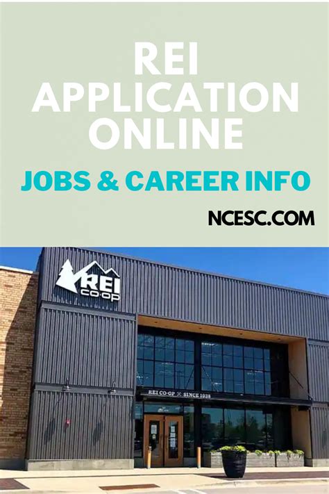 REI Application Online: Jobs & Career Info Outdoor adventure outfitter REI maintains a sizeable presence across the United States. A chain of more than 130 locations, the retailer continues to expand and offers widespread job opportunities in sales, customer service, and store management. . 