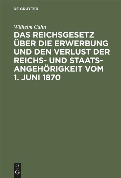 Reichsgesetz über die erwerbung (und den verlust) der reichs  und staatsangehörigkeit. - Giornata di studio giardini di piacere, giardini del sapere.