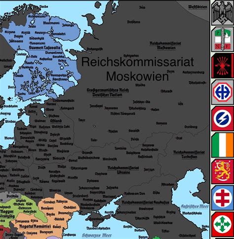 The Reichskommissariat Ukraine paid Occupation taxes and funds to the German Reich until February 1944 in the amount of 1.246 billion ℛ︁ℳ︁ (equivalent to €5 billion 2021) and 107.9 million Rbls, in accord with information composed by Lutz von Krosigk, the Reich Minister of Finances. 