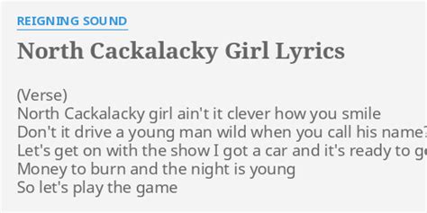 Reigning Sound – North Cackalacky Girl Lyrics Genius Lyrics