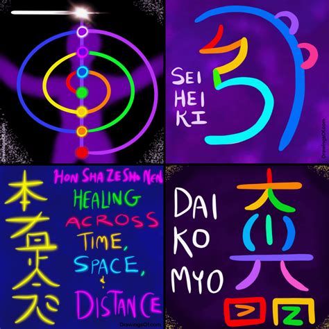 Reiki Symbols Meaning and Drawings of Each Drawings Of...