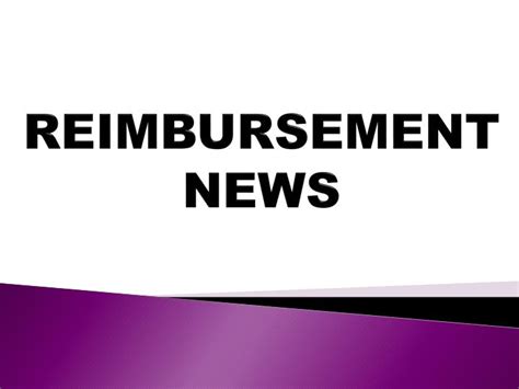 Reimbursement News