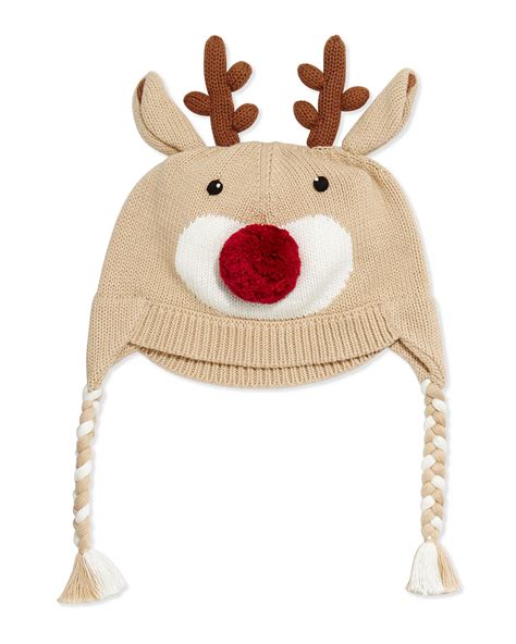 Reindeer Knitted Ha