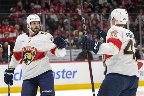 Reinhart scores 15 seconds into OT to give Panthers 4-3 win over Capitals