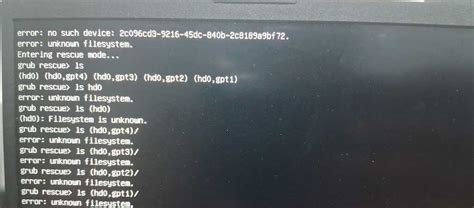 Reinstall grub from live usb arch.  Sometimes, due to system errors, I fo...
