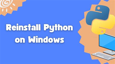 Reinstall python