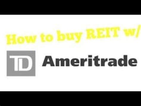 Reit td ameritrade. Things To Know About Reit td ameritrade. 
