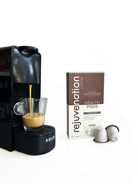 Rejuvenation Decaf Nespresso compatible Keto Coffee pods