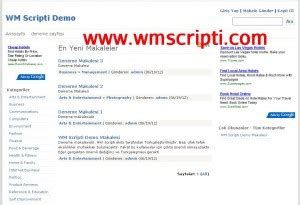 Reklam Scriptleri WM Scripti Scripti, script indir, php script.