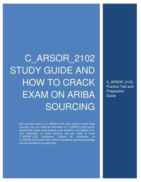 Related C-ARSOR-2102 Exams