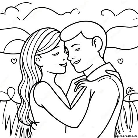 Relationship Coloring Pages