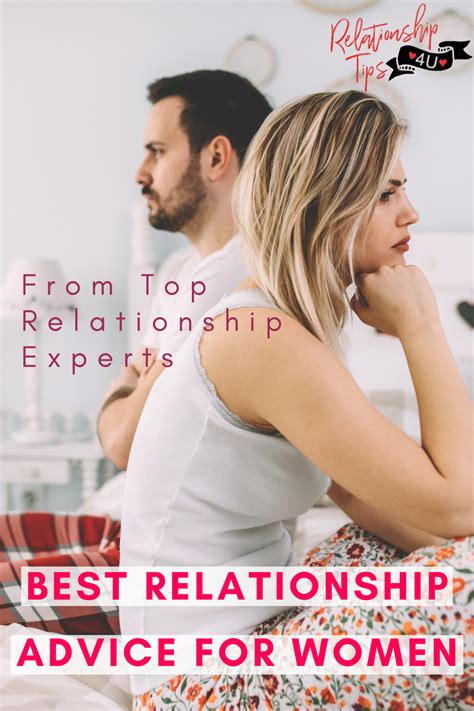 Relationship advice for women. Get into a healthy mindset. 1. Look for someone with similar values. “For long-lasting love, the more similarity (e.g., age, education, values, personality, hobbies), the better. Partners should ... 