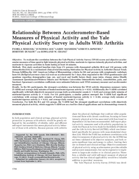 Relationship between accelerometer‐based measures of physical activity ...