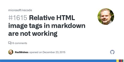 Relative HTML image tags in markdown are not working #1615