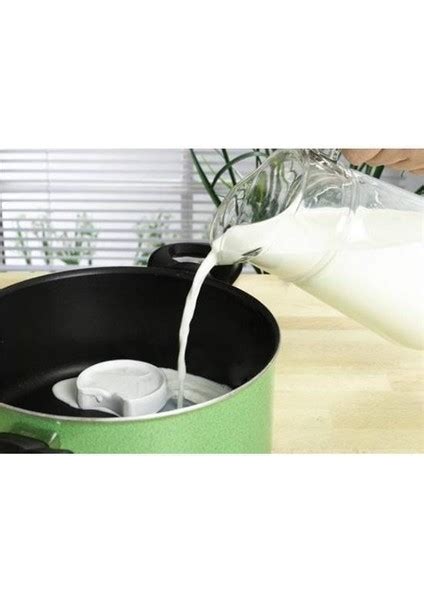 Relatos Beyaz Seramik Uyarıcı Pratik Süt Taşırmaz Milk Saver Süt .