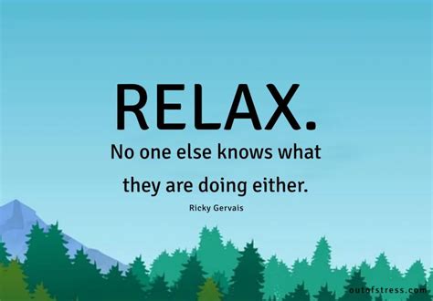 Relax: Why No One Actually Knows What They