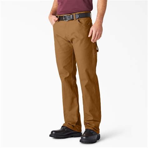 Relaxed Fit Straight Leg Heavyweight Duck Carpenter Pants,