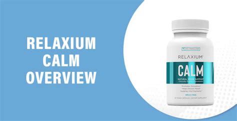 Relaxium calm reviews. “I am pleased to inform you that the biochemical / herbal composition of “Relaxium ® Sleep” and “Relaxium ® Calm” accomplish a safe, non-toxic, naturally calm state of mind without side effects. Adherence to the cGMP regulations assures that Relaxium ® Sleep and Relaxium ® Calm meet established specifications for identity, purity, strength, … 