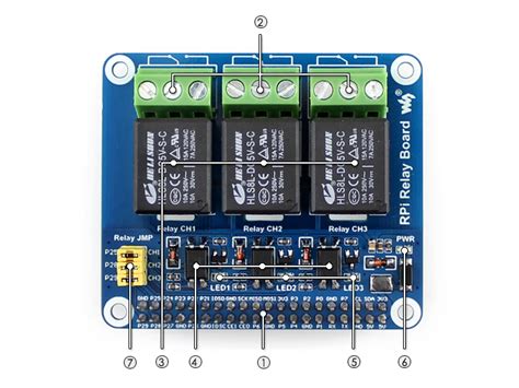Relay board for raspberry pi.  It gives your Pi the ability to control high vo...