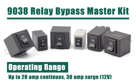 Relay bypass switch master kit.  Find top brands, exclusive offers, and unbea...