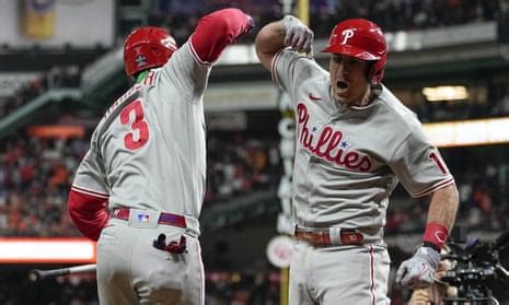 Relentless Phillies rally from five down to stun Astros in World Series ...