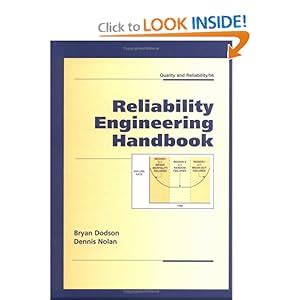 Reliability engineering handbook by dodson nolan. - Manuale di manutenzione aeromobili campione americano 7gcbc.