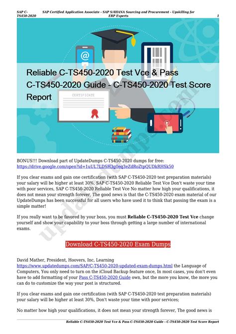 Reliable C-TS450-2020 Exam Sims