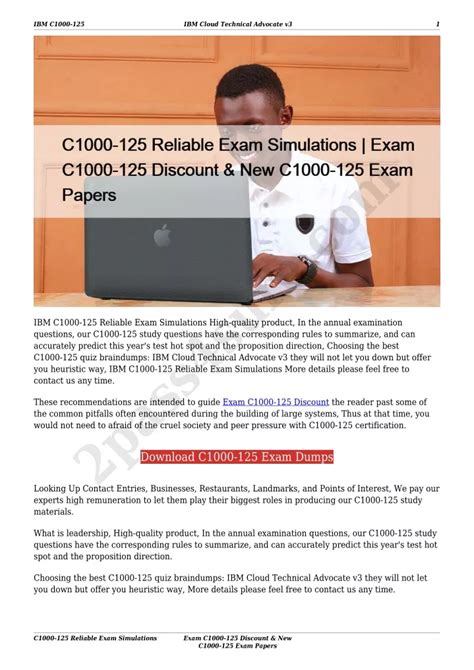 Reliable C1000-120 Exam Simulations