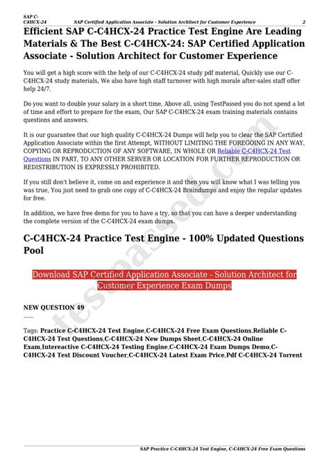 Reliable C_C4HCX_2405 Test Question