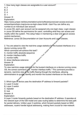 Reliable JN0-105 Braindumps Files