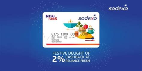 Reliance Fresh — sodexo meal card is not accepted at reliance fresh ...