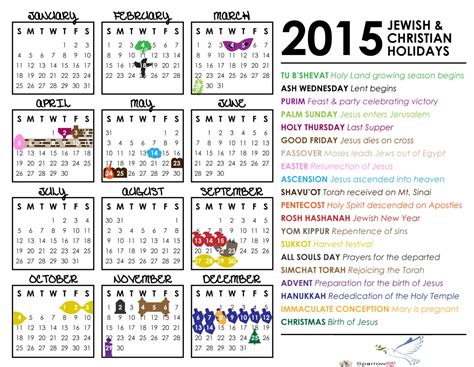 Religious Calendar 2024 With Holidays