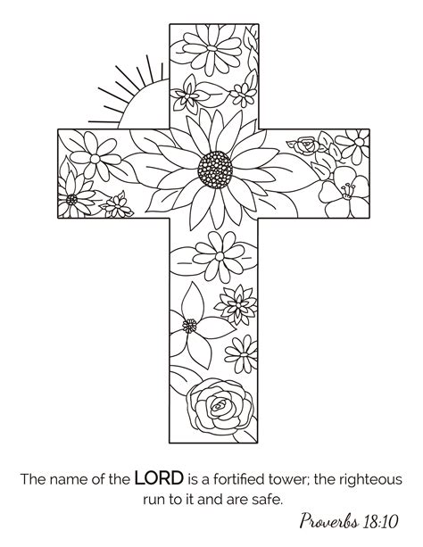 Religious Coloring Sheets