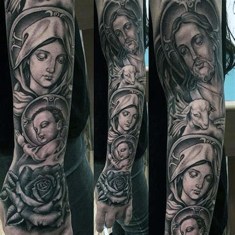 Religious sleeve WIP thanks for looking Sleeve tattoos, Full sleeve