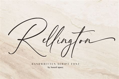 Rellington Handwritten Script Font