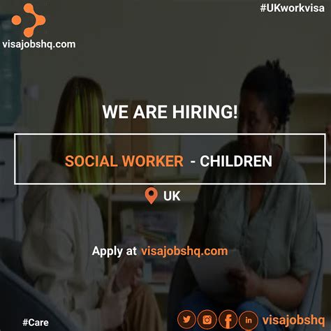 Relocate To The Uk Social Worker Childrens In Cape Town Hiring ...