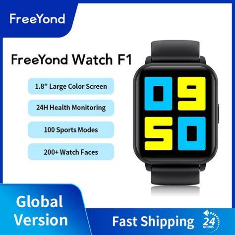 Reloj inteligente FreeYond F1 Moda 1.8 Bluetooth Pantalla táctil