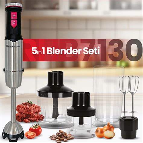 Relux 1300 W Blender Seti RHB7130.