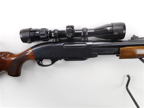 Once upon a time, the .35 Remington was offered in the Model 760, which was a far better caliber for a carbine length barrel than any of the high velocity calibers currently offered. A 7600 Carbine with a 20" barrel in .35 Rem. would make a good woods rifle.. 