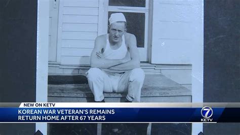 Remains of Centralia man killed in Korean War coming home
