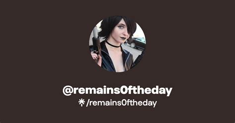 Remains0Ftheday Onlyfans Leak (SEX) 💋 120 Vids