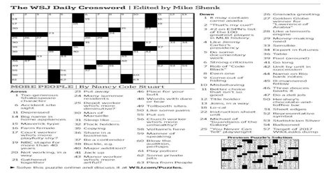 Remark from holmes to watson wsj crossword. Shades of Grave (Wednesday Crossword, February 7) 