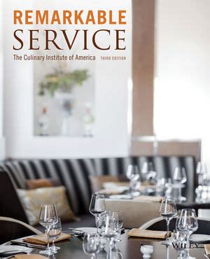 Read Online Remarkable Service By Culinary Institute Of America