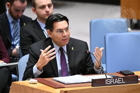 Remarks at a UN Security Council Session on the Situation in the Middle East